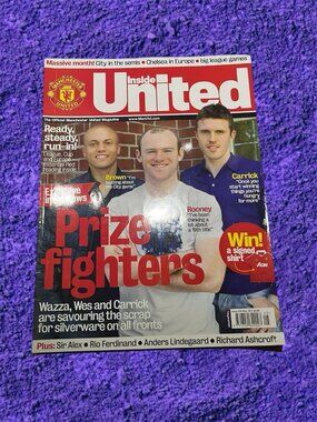 Inside United Magazine May 2011 Wayne Rooney Manchester Futbol UK Import